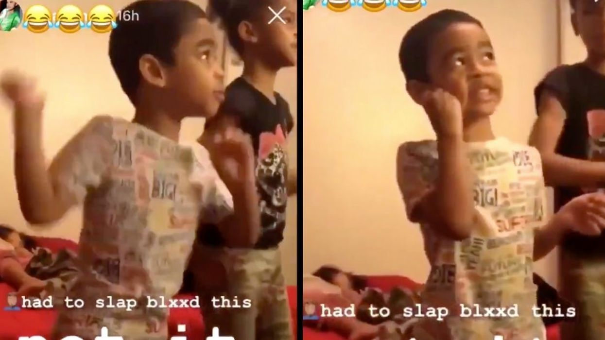 Babysitter Hit With Flurry Of Backlash After Slapping Little Boy For Dancing Like A 'Gay A-- B-tch' In Cruel Video