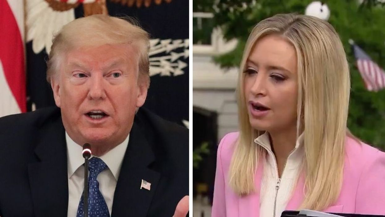 Trump's Press Secretary Tried to Shame Reporters Who Questioned Whether Trump Really Took Drug and It Totally Backfired