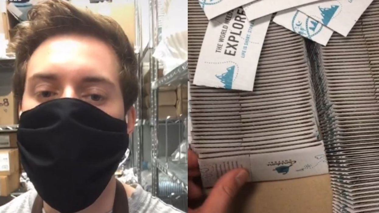 Coffee Chain Forced To Throw Out A Bunch Of Drink Sleeves That Are Hilariously Inappropriate For The Pandemic