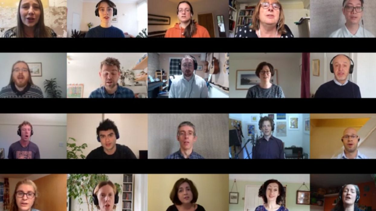 Choir Offers Up A Beautiful Virtual Performance Of A Mash-Up Of Beatles Tunes In Place Of Their Canceled Concert
