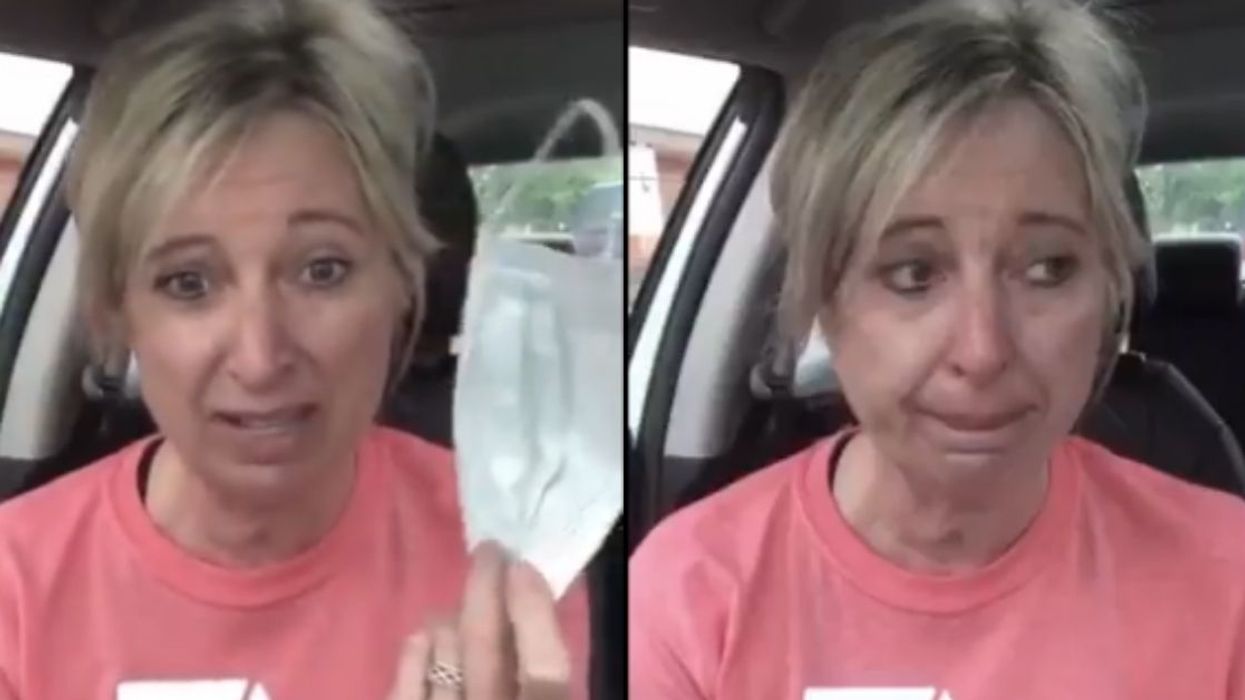 Woman Mocked For Ranting About The 'Emotional' Toll Of Having To Wear A Face Mask For 45 Whole Minutes