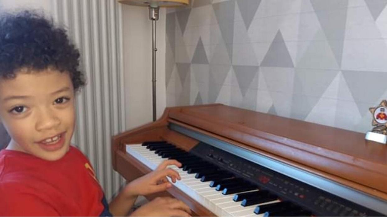 Young Boy Hits His Fundraising Goal For His School After Delighting Online Fans With His Lockdown Tunes