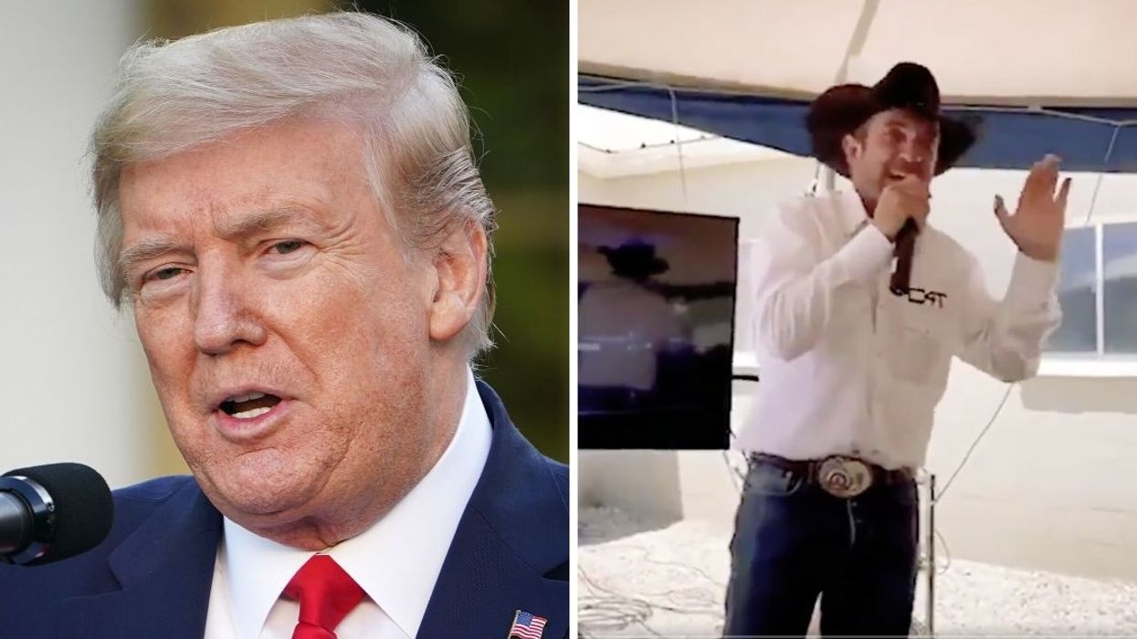 Trump Blasted For Retweeting Video That Claims 'The Only Good Democrat Is A Dead Democrat'