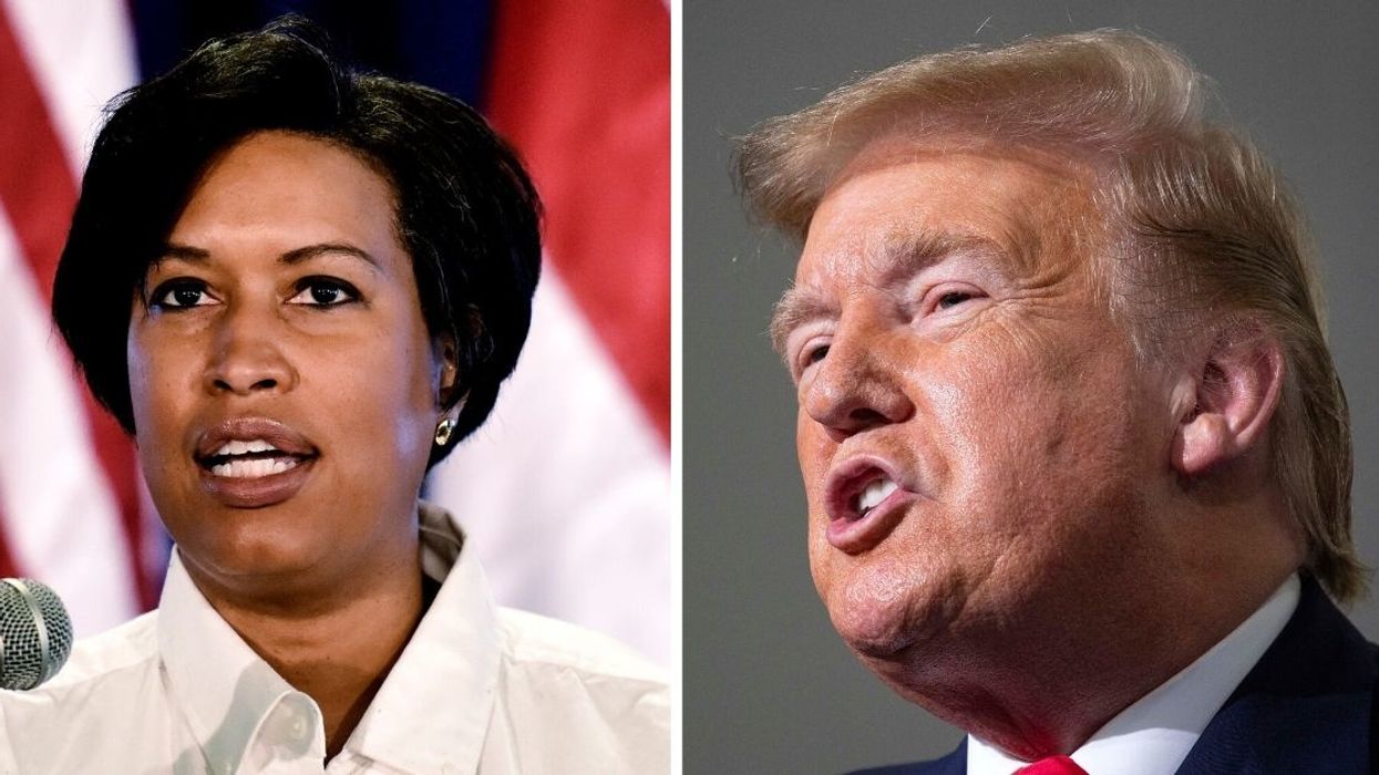 D.C. Mayor Perfectly Shames Trump for His 'Scared' Response to the Riots After Trump Tried to Come for Her