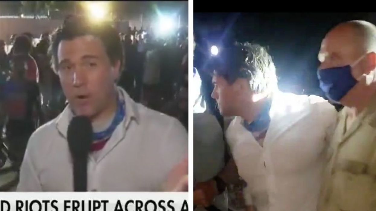 Fox News Reporter Chased Off By Mob Of Angry White House Protesters After They Found Out Who He Was