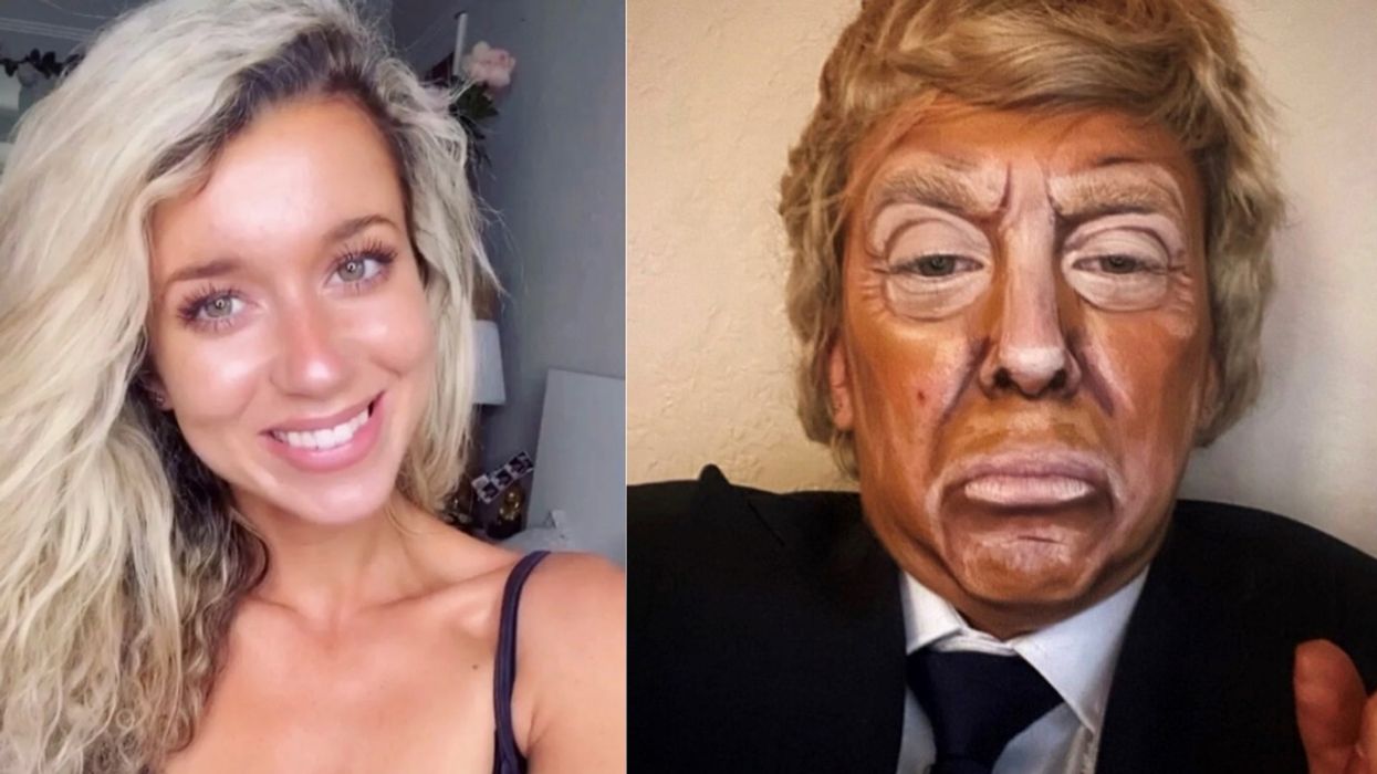 Student Can Transform Herself Into Anyone From Trump To Queen Elizabeth With Her Impressive Makeup Skills