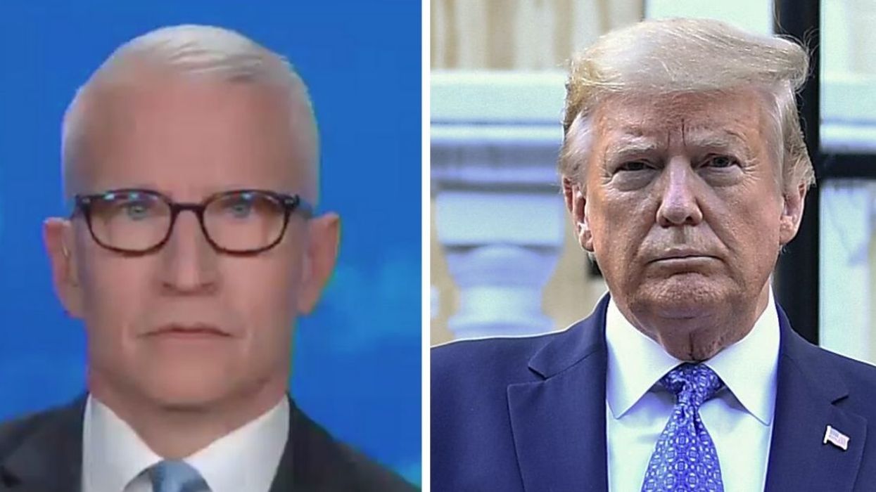 When Anderson Cooper Heard the Real Reason Trump Held That Photo-Op at St. John's Church, His Reaction Was So Pure