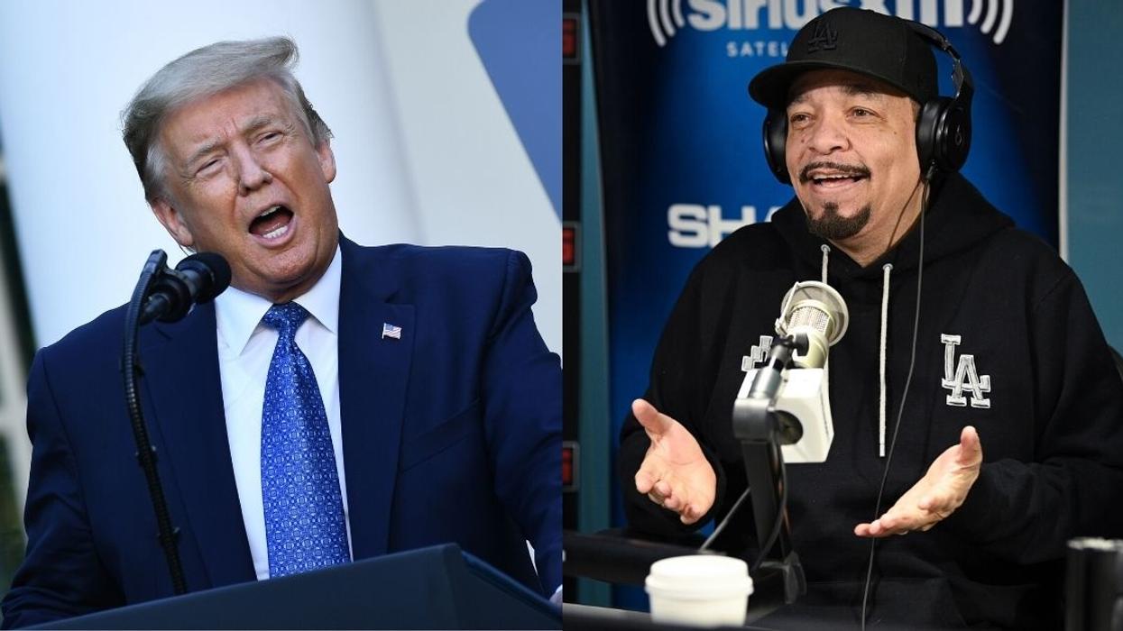 Trump Angrily Tweeted 'LAW & ORDER!'—And 'SVU' Star Ice-T Responded Exactly How You'd Expect