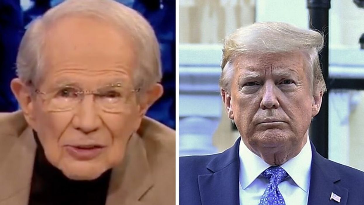 Far-Right Evangelist Pat Robertson Just Slammed Trump's Protest Response in a Fiery Rant People Didn't See Coming at All