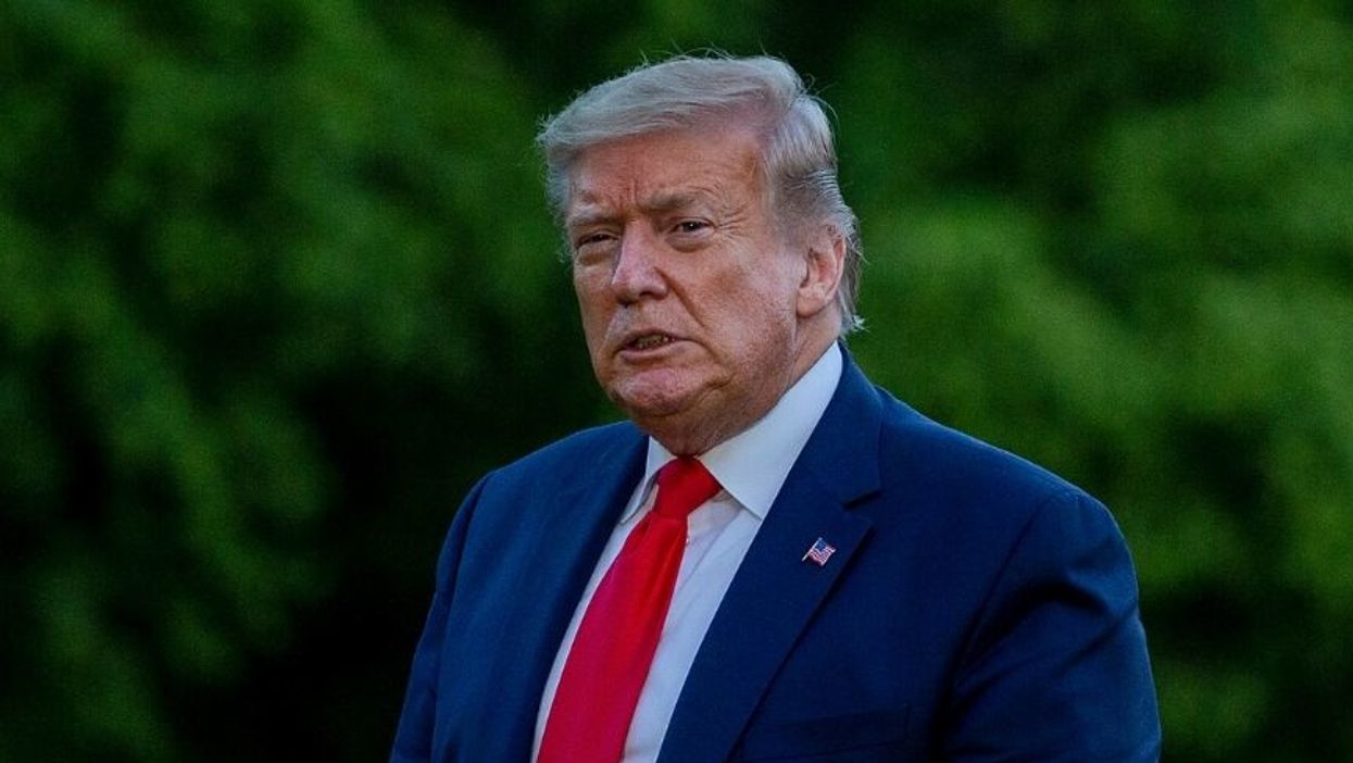 Trump Mocked for Claiming He Went Down to the White House Bunker for 'an Inspection' for a 'Short Period of Time'