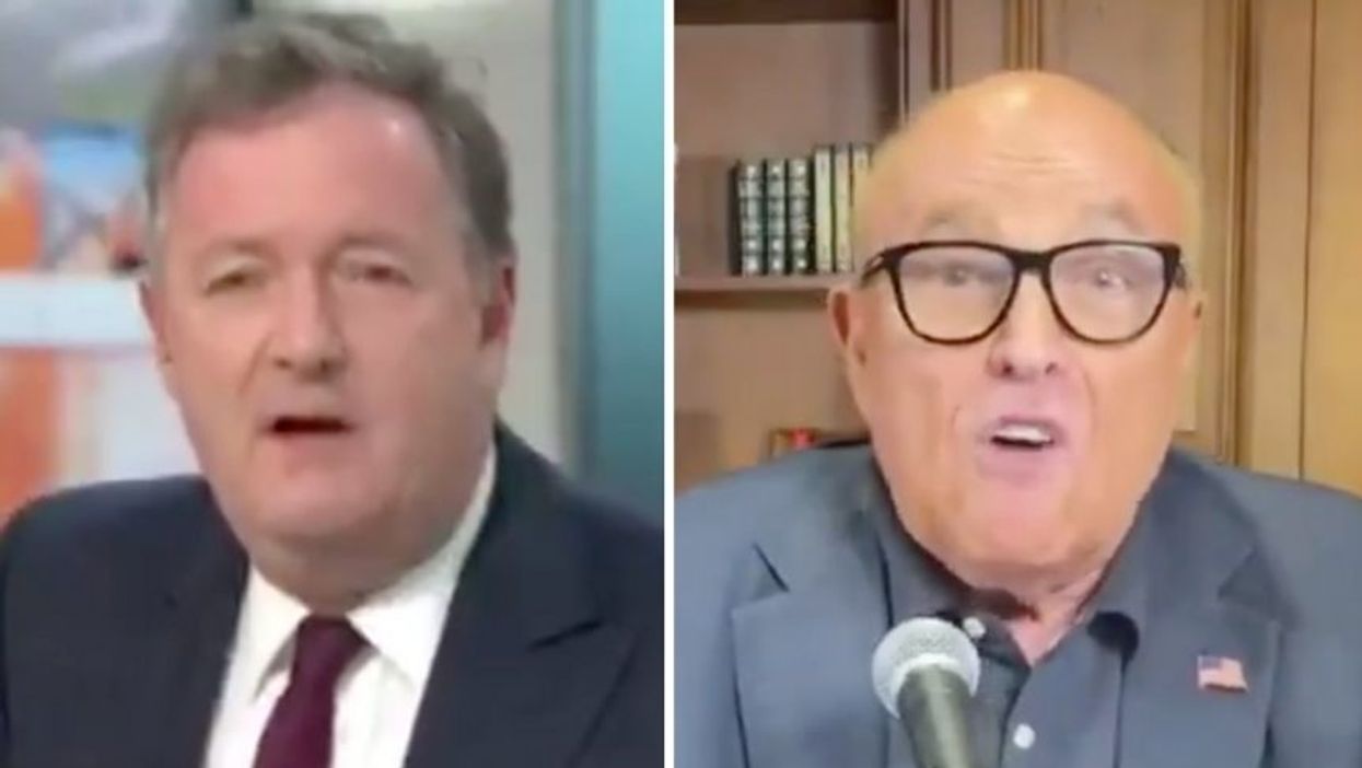 Piers Morgan Had to Apologize to Viewers After Rudy Giuliani Dropped an F-Bomb During Unhinged Live Morning Show Interview