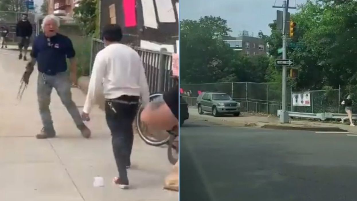 Guy With Wolverine-Like Claw Chases Down Black Lives Matter Protesters Before Trying To Run Them Over With His SUV