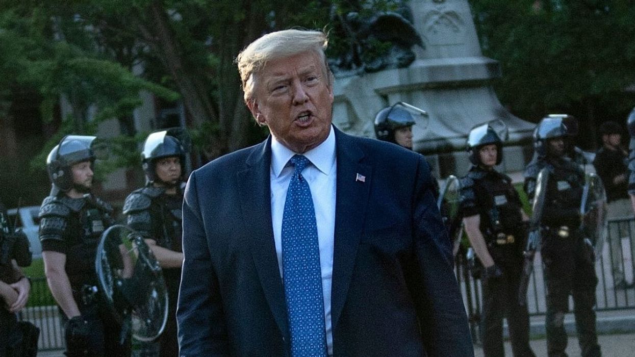 Trump Has Now Deployed Federal Prison Officers Outside the White House and People Are Making the Same Joke