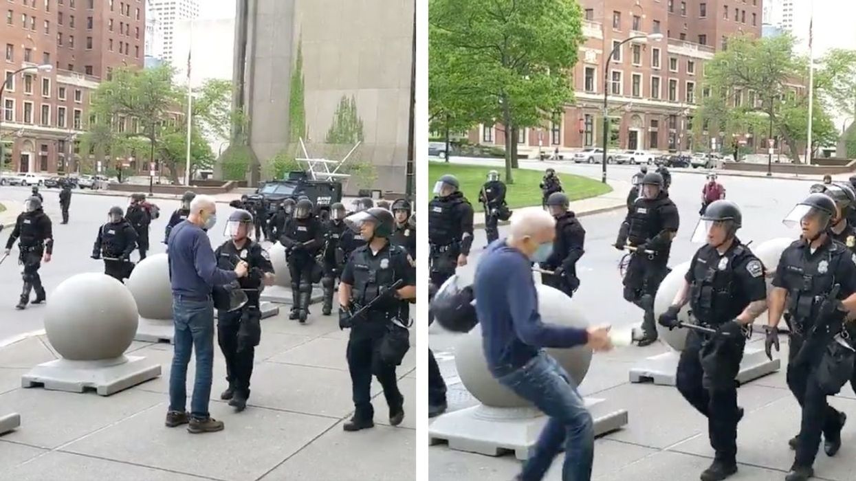Buffalo Mayor 'Deeply Disturbed' After Elderly Protester Is Shoved By Police And Smacks His Head On The Pavement