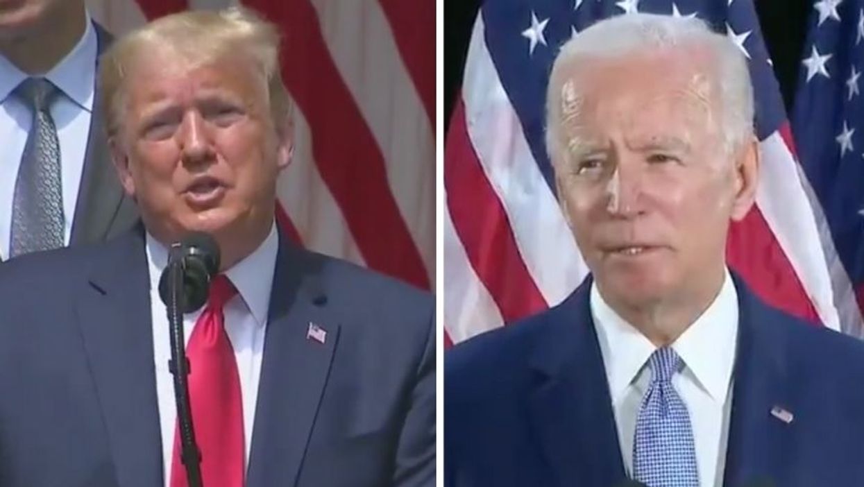 Trump Just Claimed George Floyd Would Say 'This Is a Great Thing' and Joe Biden Made Him Instantly Regret It