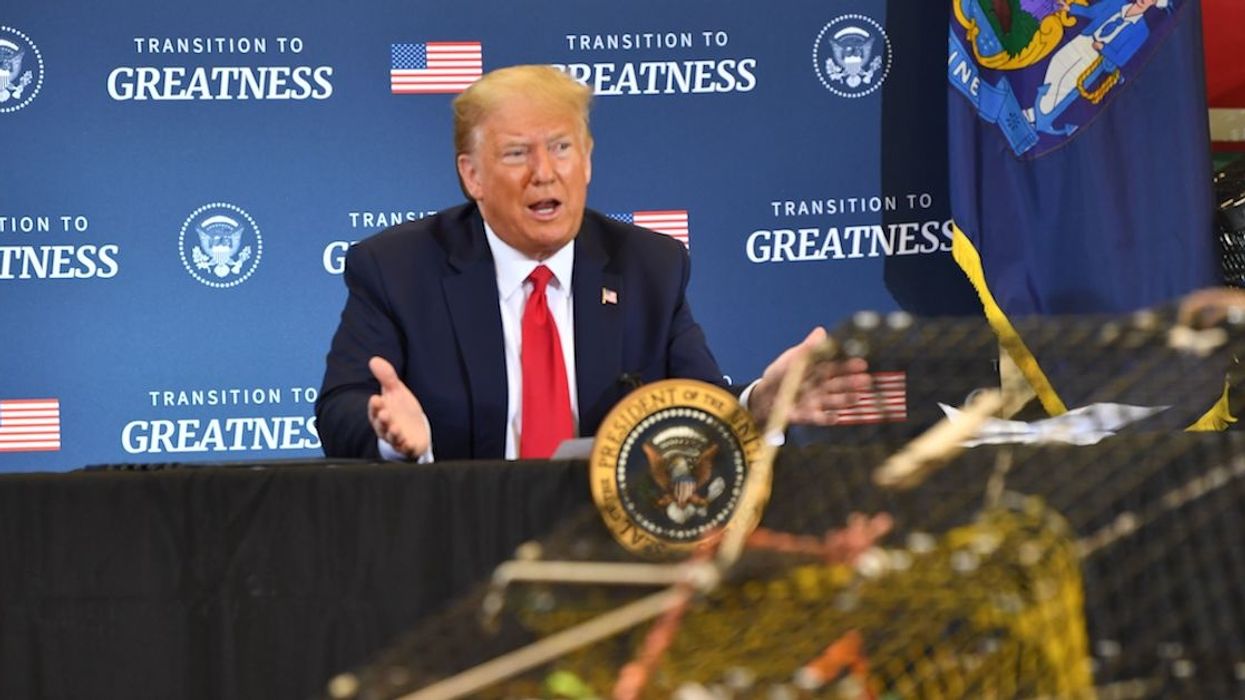 Maine's Largest Newpaper Trolls Trump's Visit to the State With Brutally Blunt Editorial Urging Him to 'Resign Now'