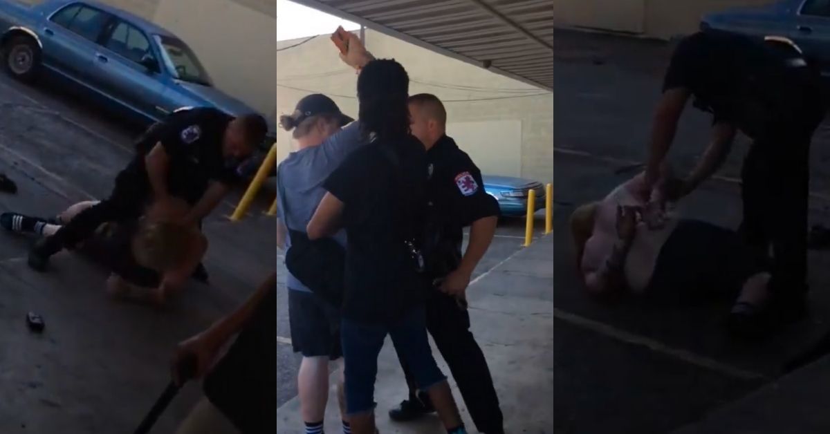 Texas Officers Placed On Desk Duty After Forcefully Arresting Men For 'Cussing In Public' While Questioning Friend's Arrest