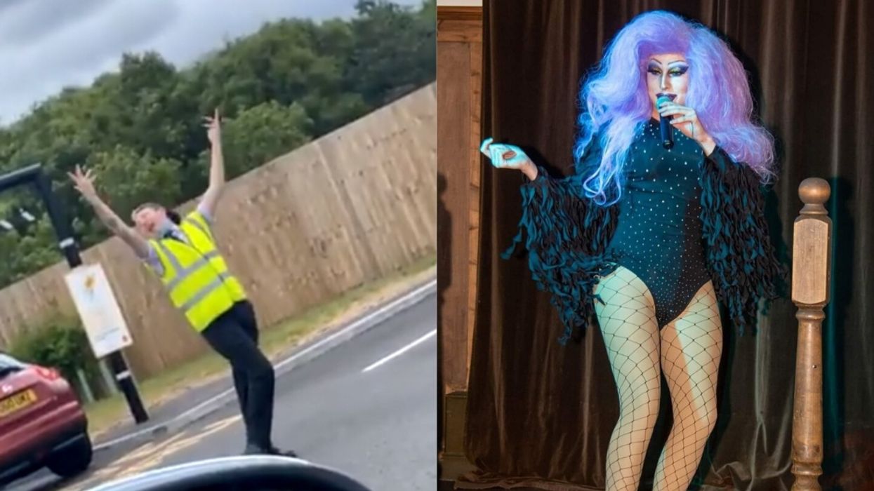 McDonald's Employee And Professional Drag Queen Keeps Drive-Thru Customers Entertained With His Hilarious Dance Moves