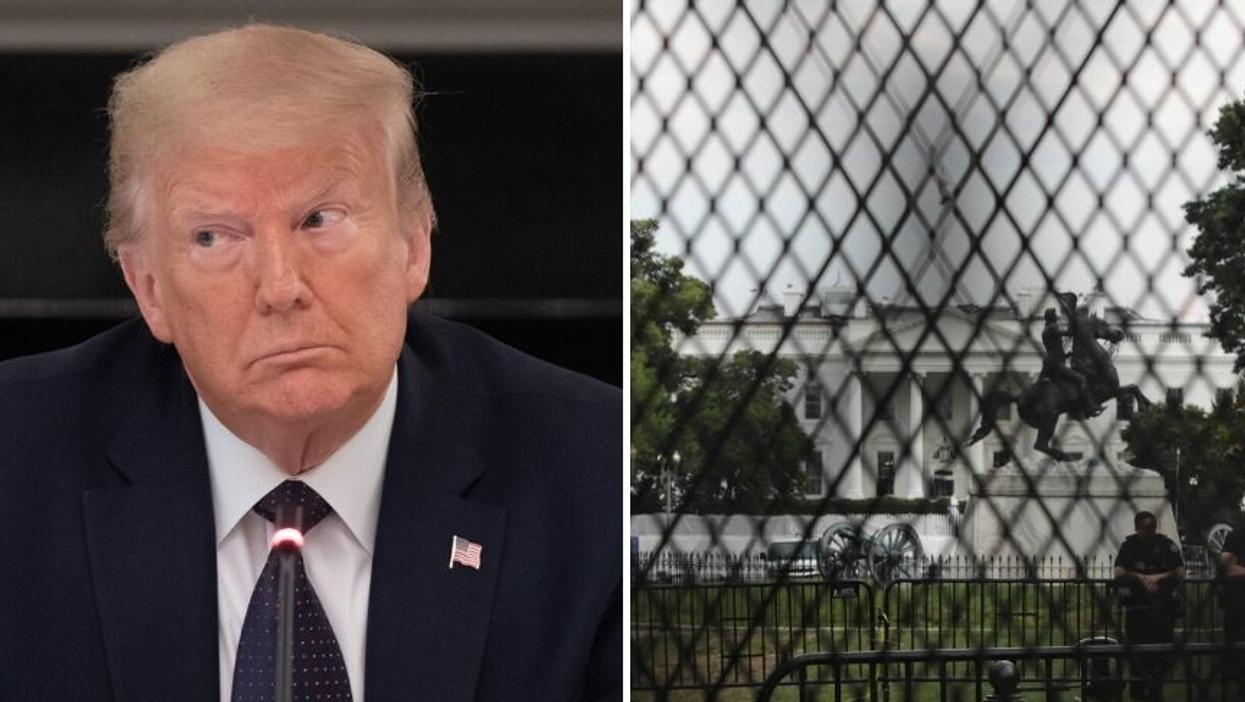 Anti-Trump Conservative Asks Twitter to Name Donald Trump's New White House Fence and They More Than Delivered