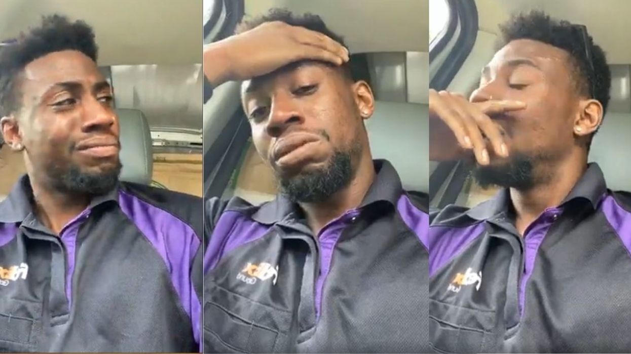 FedEx Driver Breaks Down In Emotional Video After Being Called The N-Word And Spat On While Delivering Packages