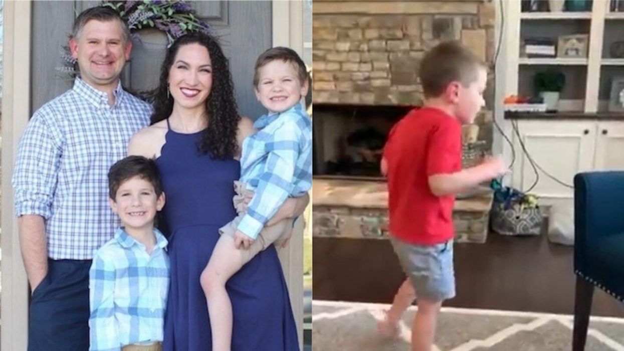 Little Boy Who Was Told He Would Never Walk Takes His First Unaided Steps In Viral Video