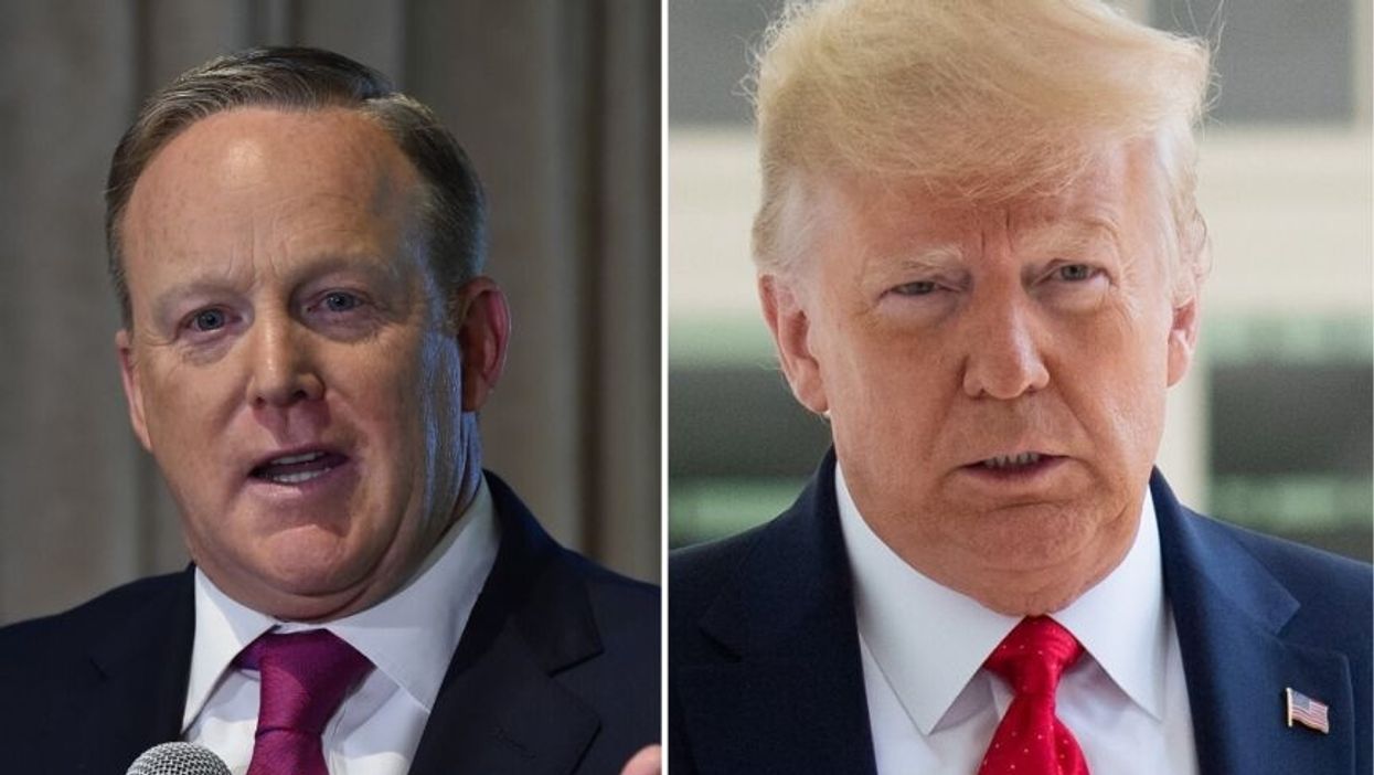 Sean Spicer Thinks He Knows Why Polls Are Really Showing Trump Losing by So Much to Biden, and He's Not All Wrong