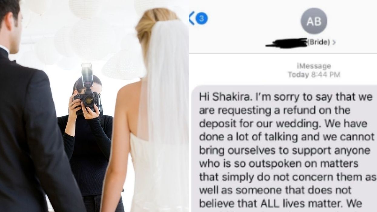 Wedding Photographer Has Epic Response After Bride Fires Her For Supporting Black Lives Matter