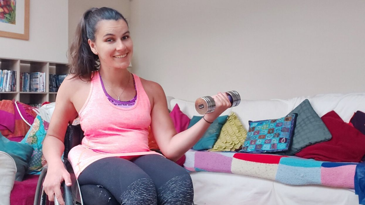 Disabled Woman Becomes YouTube Star With Her Lockdown Wheelchair Workouts