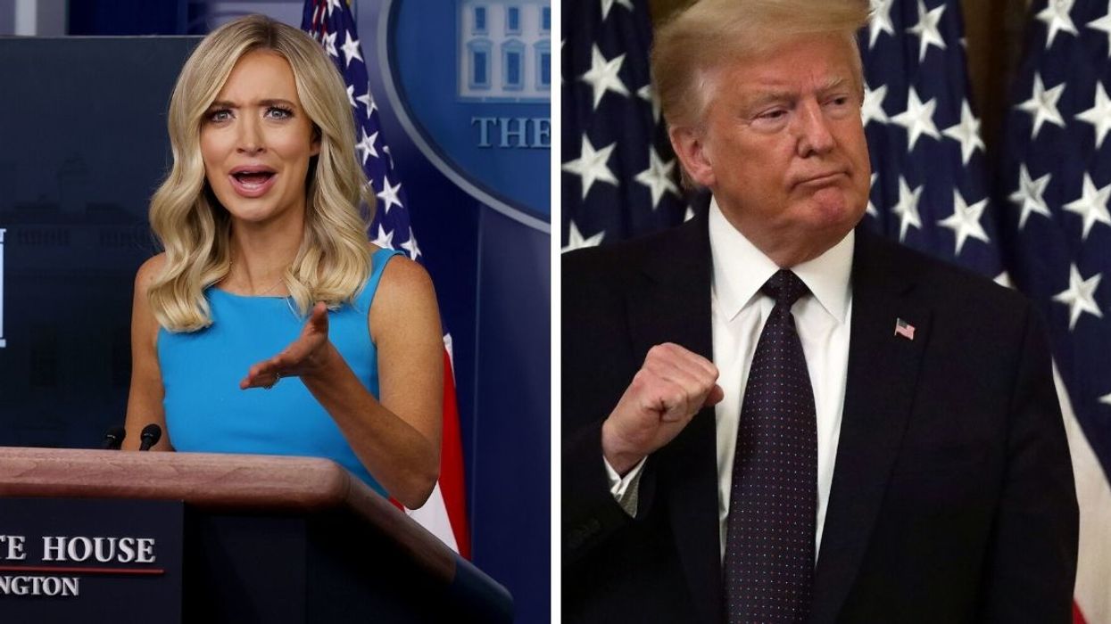Press Sec. Kayleigh McEnany Claims 'Devastated' Trump Wants There To Be 'No Racism' In America–But Nobody's Buying It