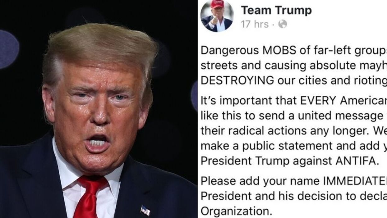 Trump Campaign on Defense After Being Accused of Using a Nazi Concentration Camp Symbol in Facebook Ads