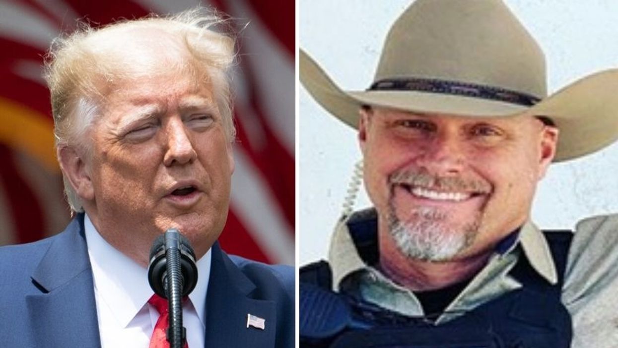 Sheriff Who Refused to Enforce Arizona's Lockdown Order Just Tested Positive for the Virus at the White House