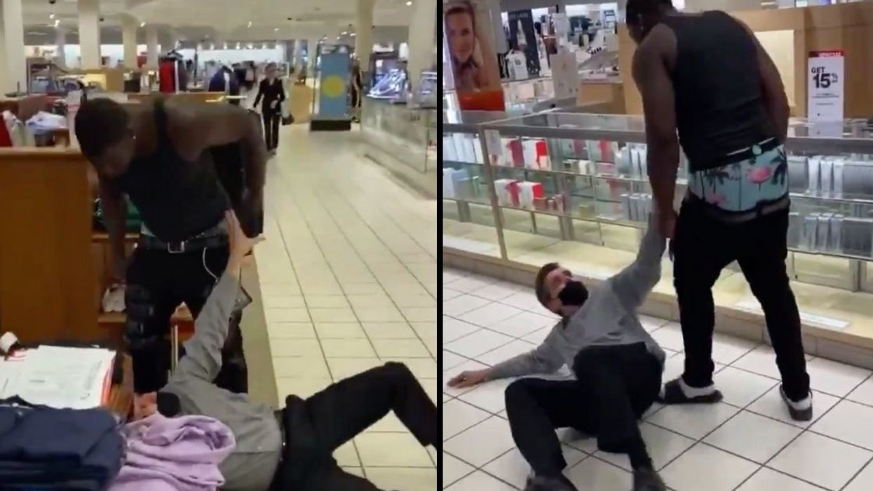 Police Investigating After Man Gets Pummeled In Michigan Macy's For Allegedly Calling Black Man A Racial Slur