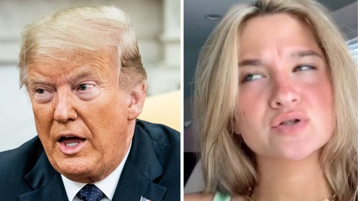 Kellyanne Conway's Teenage Daughter Just Trolled Trump on TikTok Urging Her Followers to Drag Trump Properties Online