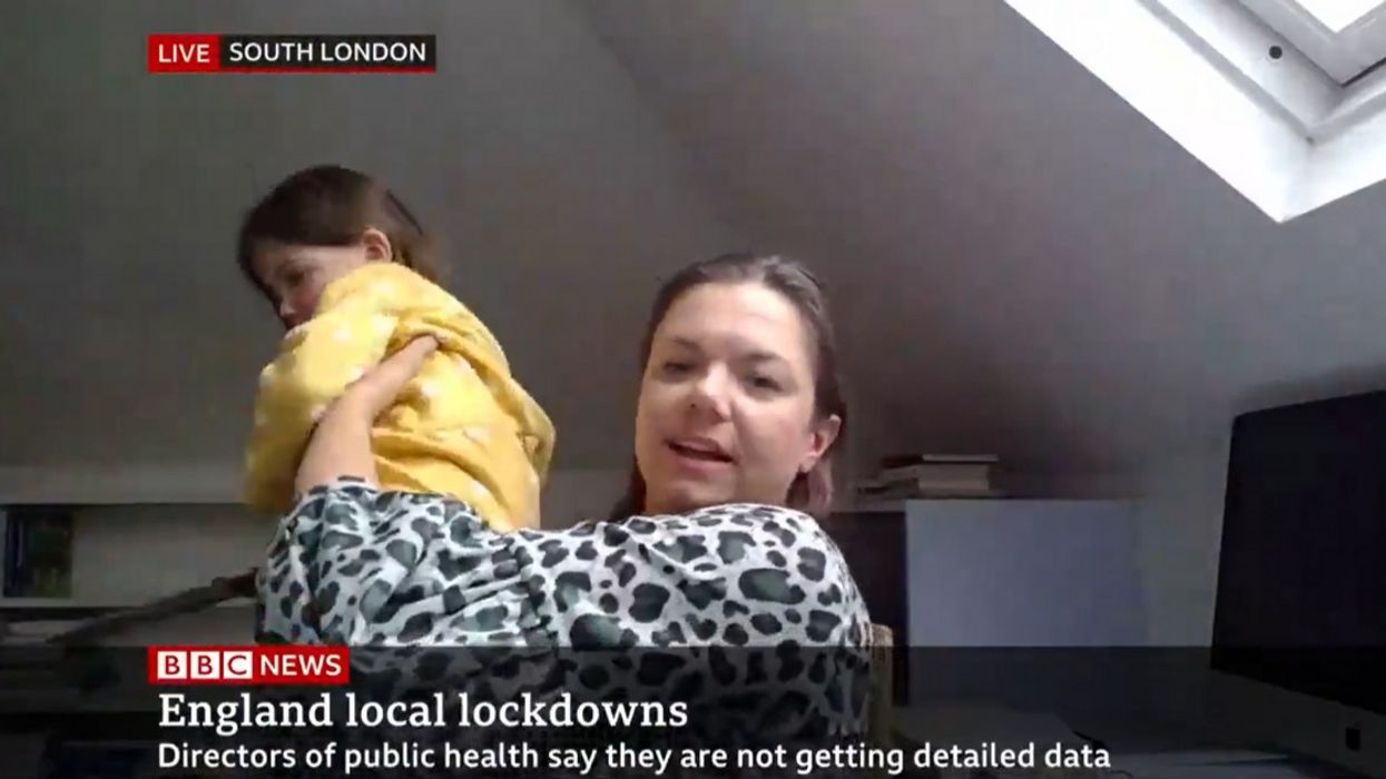 Pandemic Expert's Daughter Hilariously Steals The Spotlight During Her Mom's Live Interview
