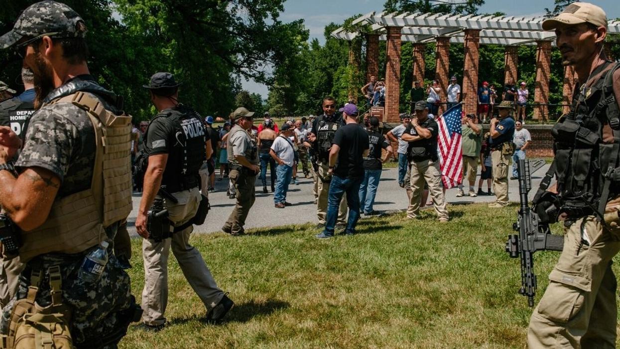 'Flag Burning' Event At Gettysburg Turns Out To Be A Hoax After Drawing Hundreds Of Armed Counter-Protesters