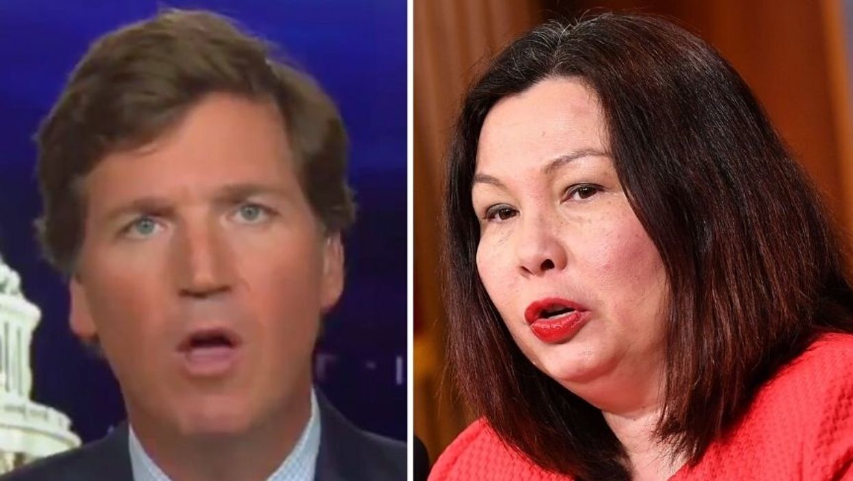 Senator Who Lost Her Legs in Iraq Perfectly Shames Tucker Carlson After He Suggests She 'Hates America'