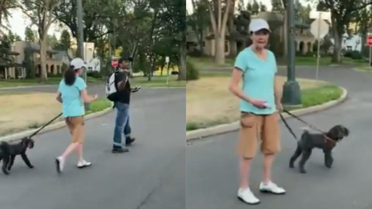 Colorado Woman Chases Black Man Out Of Neighborhood Until She Realizes She's Being Recorded