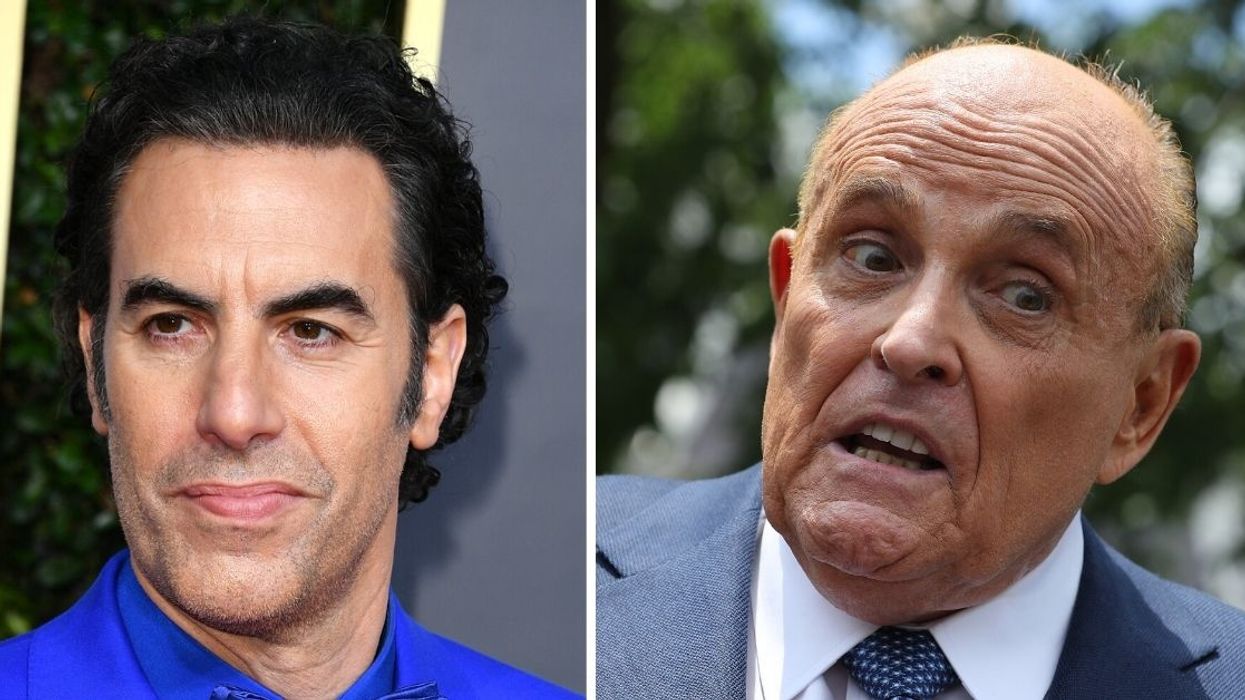 Sacha Baron Cohen Just Tried To Prank Rudy Giuliani And Got The Cops Called On Him