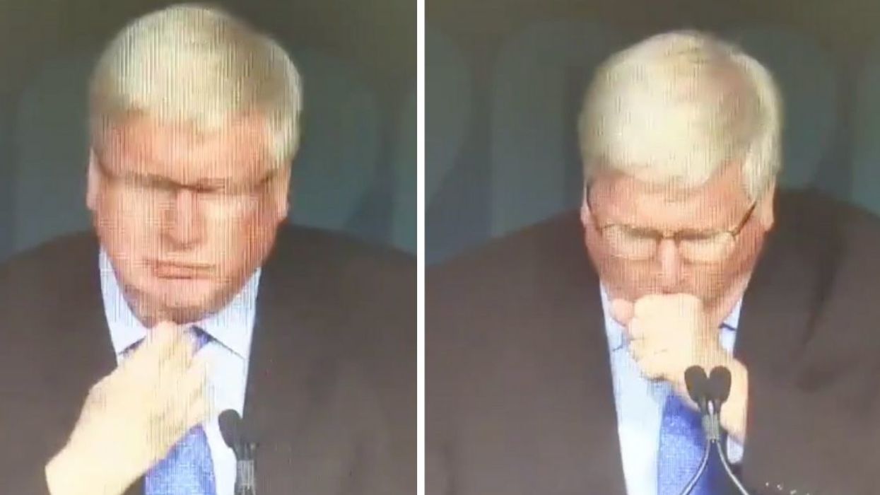 Wisconsin Lawmaker Has Coughing Fit While Praising Trump At Mask-Optional GOP Convention