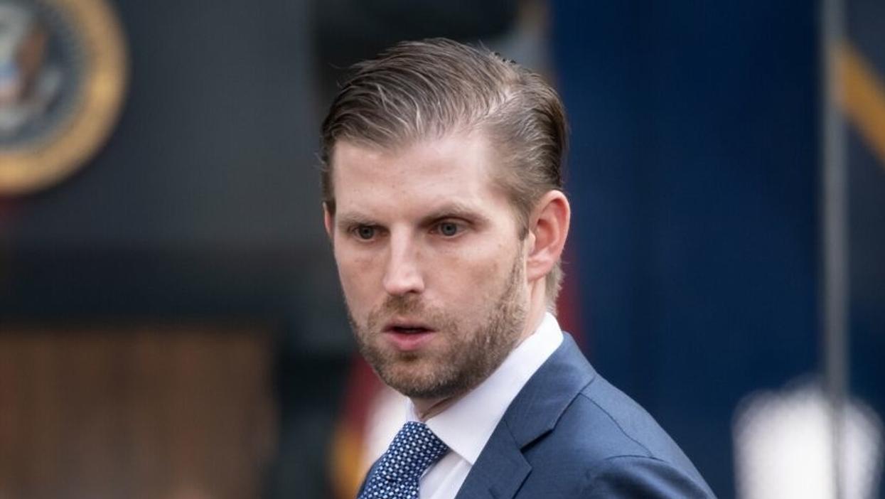 Eric Trump Is Getting Dragged for Misspelling 'Incompetent' in a Tweet Going After an Anti-Trump Republican