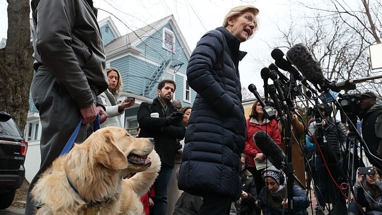 GOP Official Roasted After Accusing Elizabeth Warren Of 'Endorsing Voter Fraud' Over A Joke About Her Dog
