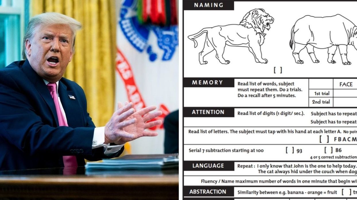 Trump Mocked After 'Very Hard' Cognitive Test Questions He 'Aced' Are Uncovered By Internet Sleuths