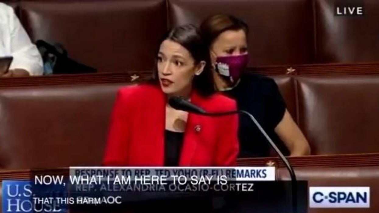 AOC Blasts Congressman Who Verbally Attacked Her With Powerful Anti-Misogyny Speech