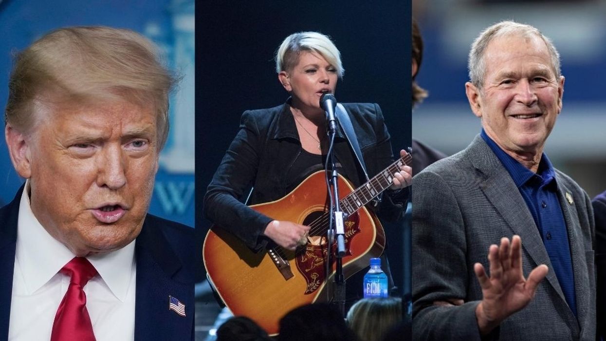 The Chicks' Natalie Maines Epically Drags Trump With Hindsight Joke About George W. Bush