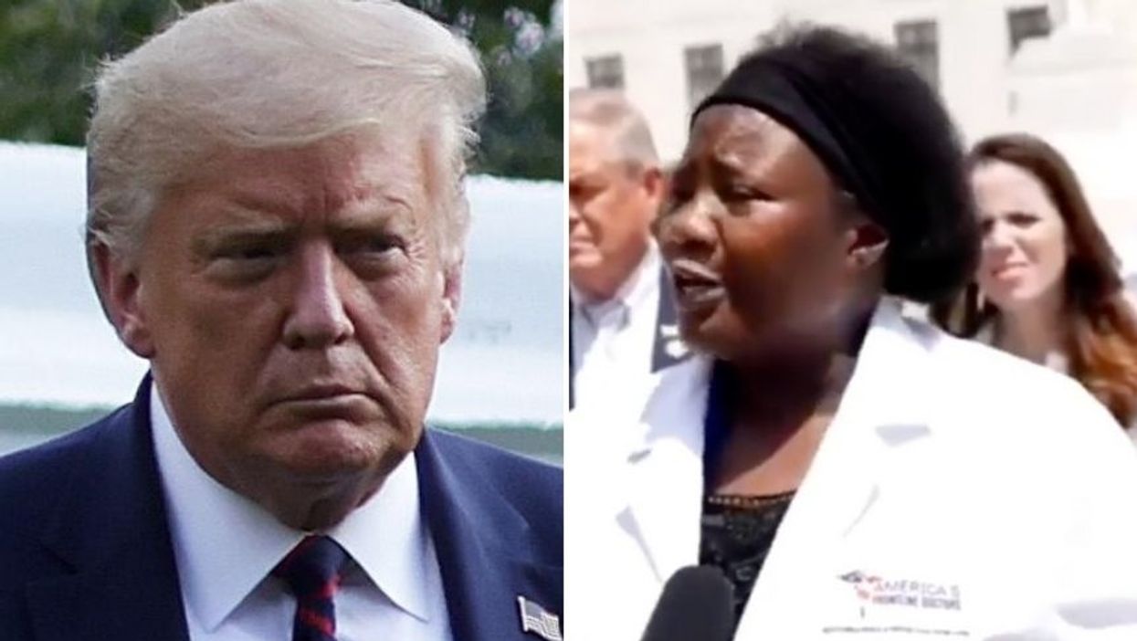 Twitter Pulls Viral Video of 'Doctors' Claiming Hydroxychloroquine Works and 'You Don't Need Masks' After Trump Retweet