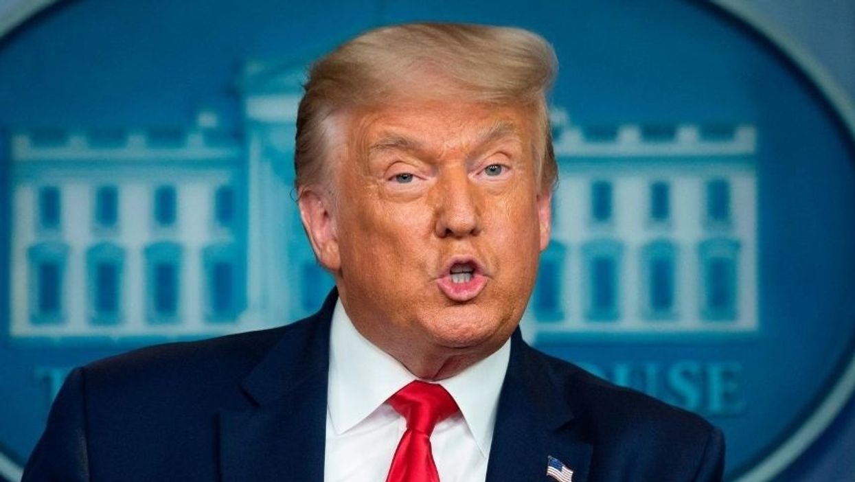 CNN On-Screen Headline During Trump's Press Briefing Perfectly Sums Up Trump's Entire Pandemic Response