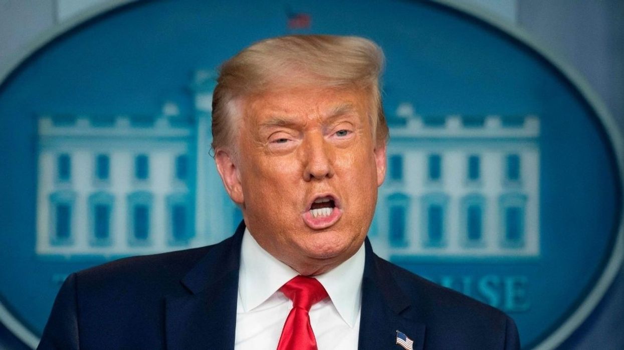 Trump Storms Out Of Briefing After Reporter Blasts Him For Retweeting 'Alien DNA' Doctor's Claims