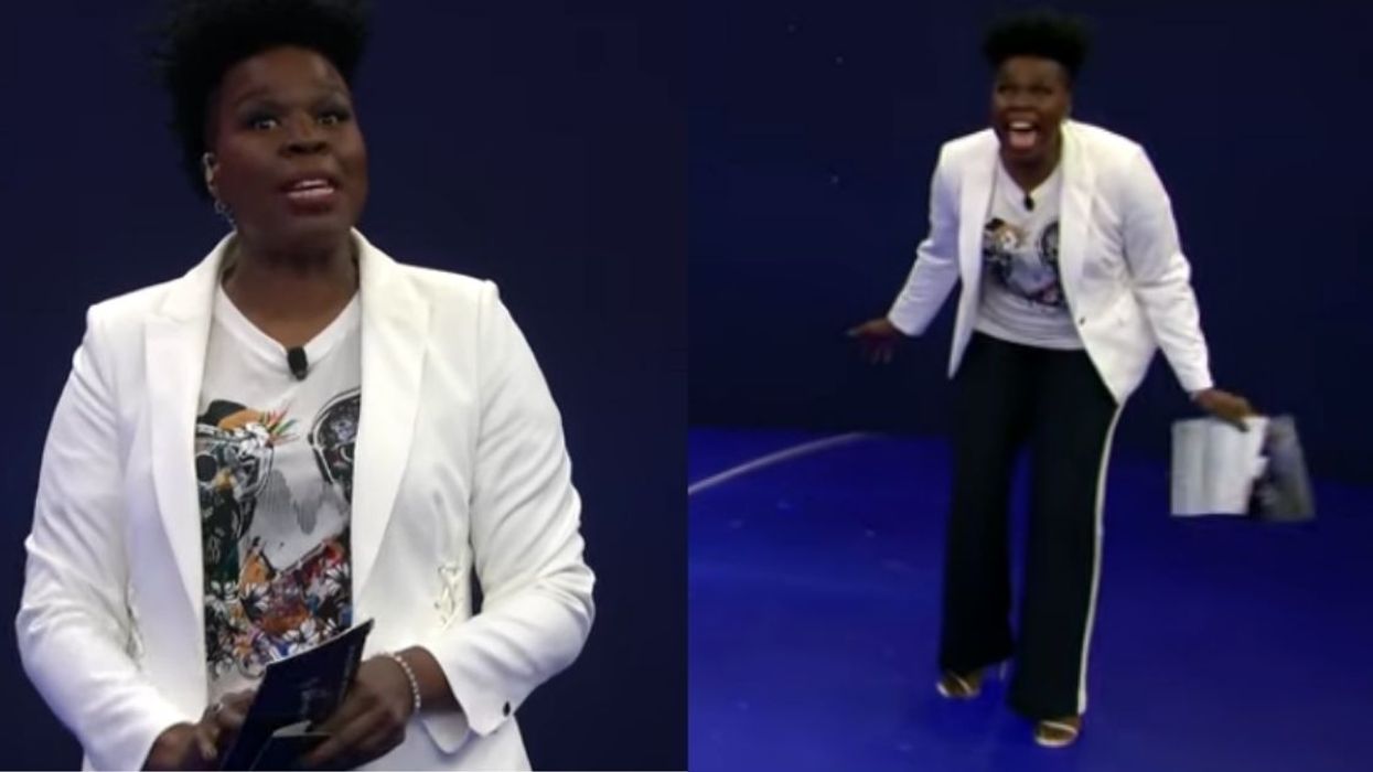 We Could Watch Leslie Jones Hilariously Freaking Out While Announcing Emmy Nominations All Day