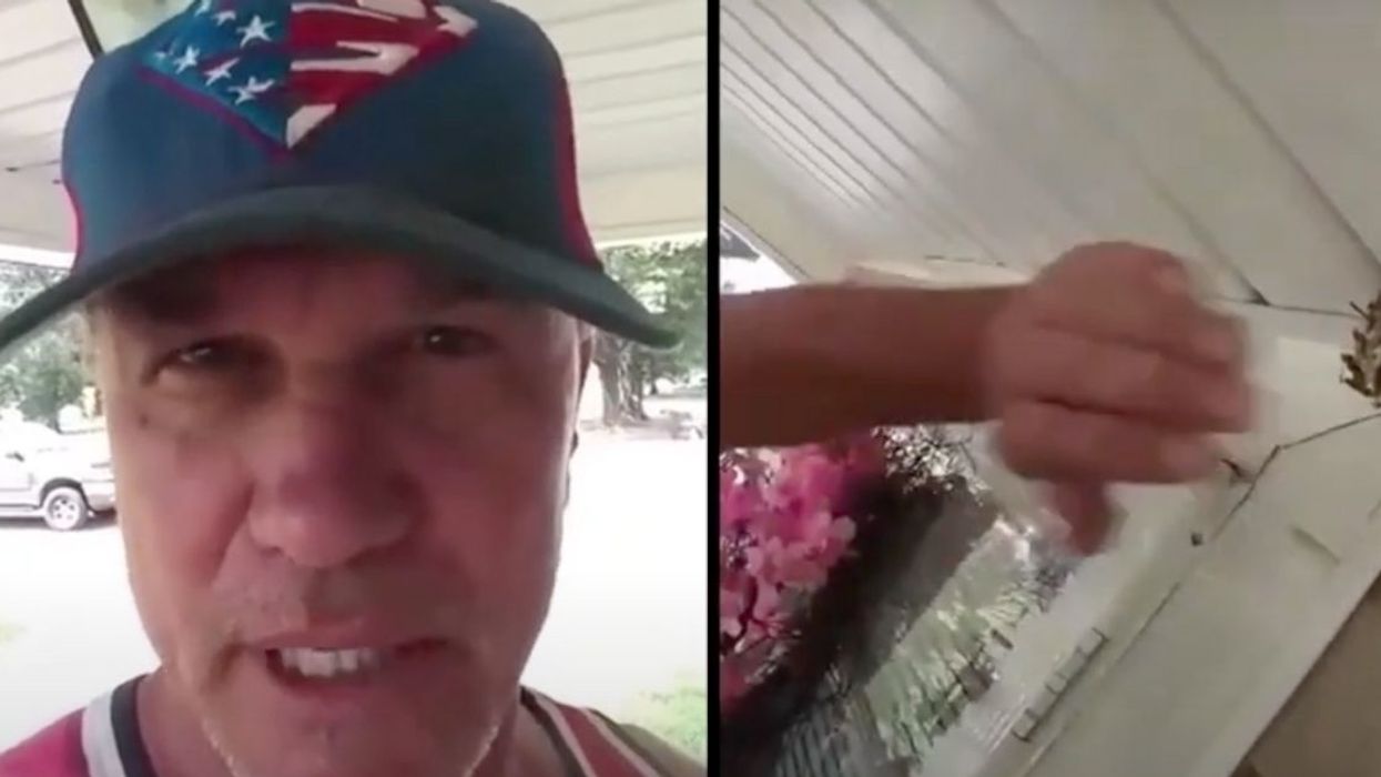 Guy Calmly Crushes Wasp Nest With His Bare Hand, Then Shoves It In His Mouth In Bonkers Video