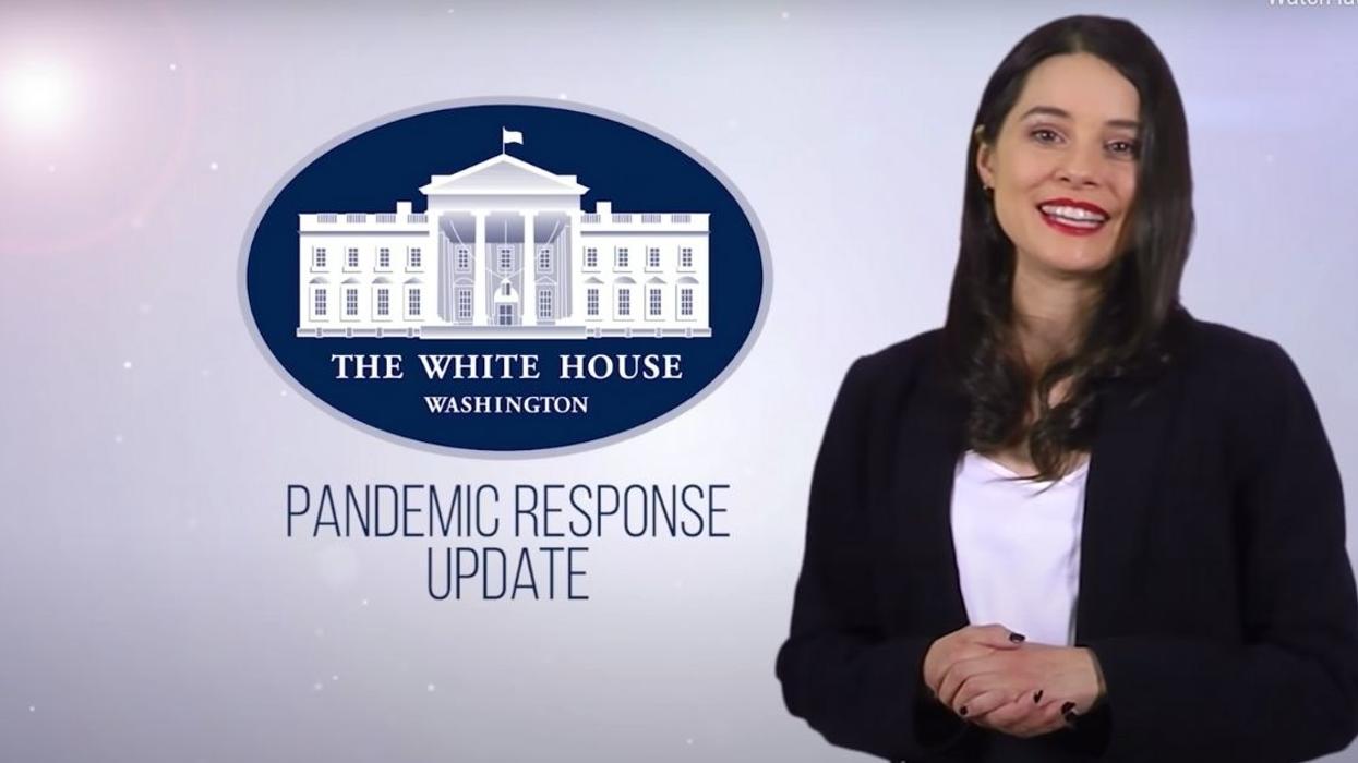 Parody 'White House' Video Hilariously Mocking Trump's Pandemic Response Hits A LIttle Too Close To Home